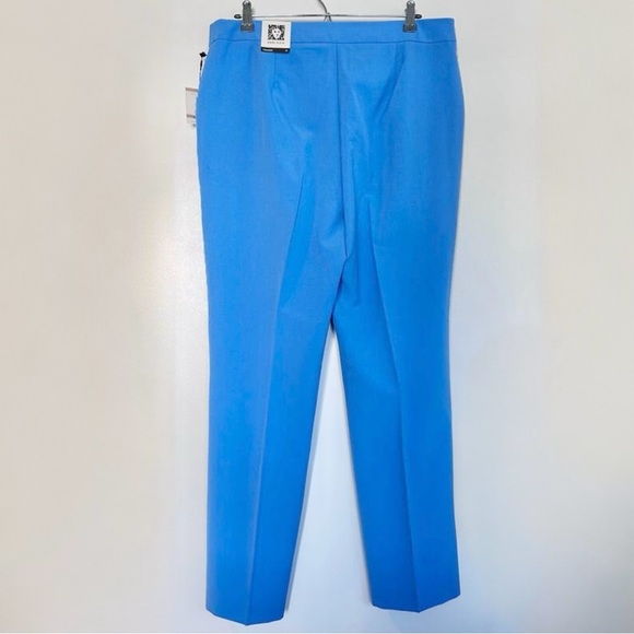 NWT Anne Klein Marina Blue Trouser - Picture 3 of 3